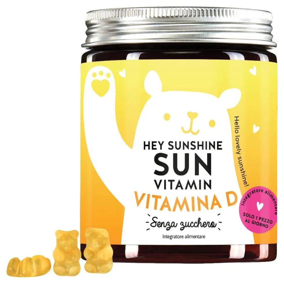 Bears With Benefits Hey Sunshine Vitamina D3 45 CaramelleGommose