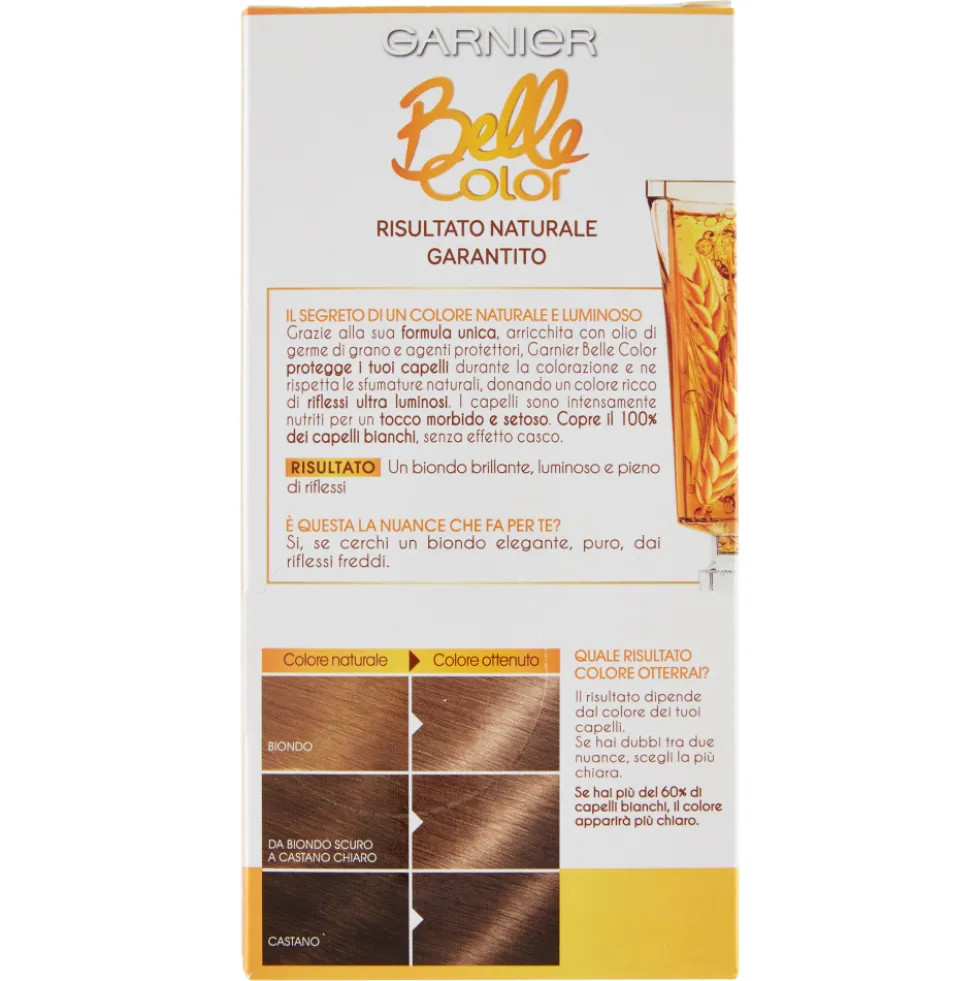 Belle Color Colore Luminoso Biondo Cenere Naturale N.04