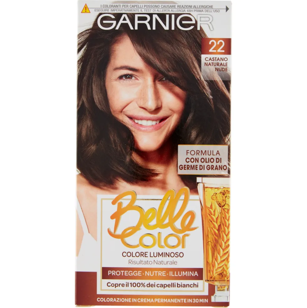 Belle Color Colore Luminoso Castano Naturale Nude N.22
