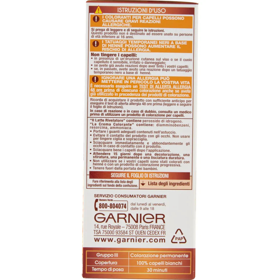 Belle Color Colore Luminoso Castano Chiaro Dorato Naturale N.21