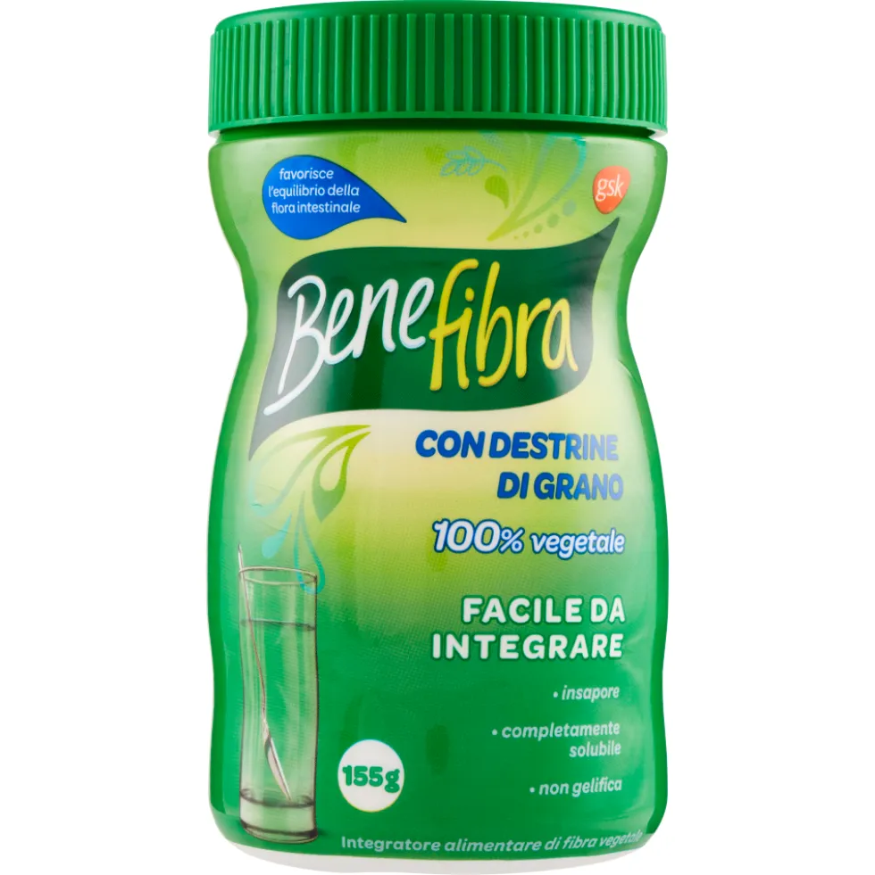 Benefibra Integratore di Fibre Alimentari integratore Intestino Insapore 155 g