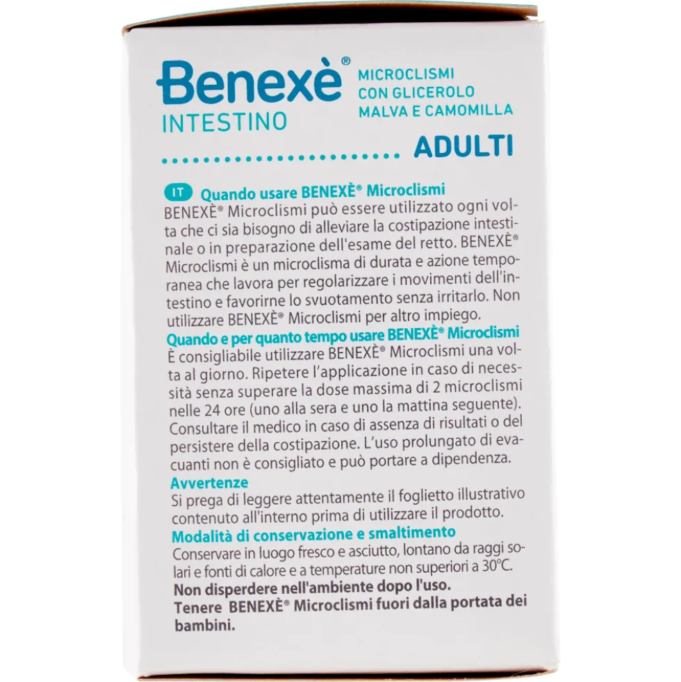 Benexè Intestino Adulti 6 Microclismi
