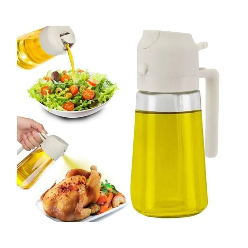 Beper Spruzzino e Dosatore 2in1 per Condimenti 480 ml