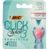 Bic Click Soleil 3 Sensitive 4 Ricariche
