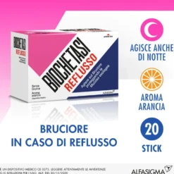 Biochetasi Reflusso Soluzione Orale Aroma Arancia 20 Stick Monodose
