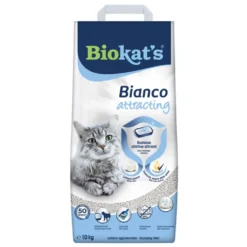 Biokat's Bianco attracting lettiera agglomerante 10 Kg