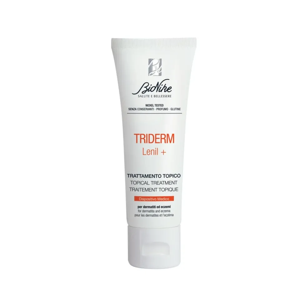 Bionike Triderm Lenil+ Trattamento Topico per Dermatiti ed Eczemi 50 ml