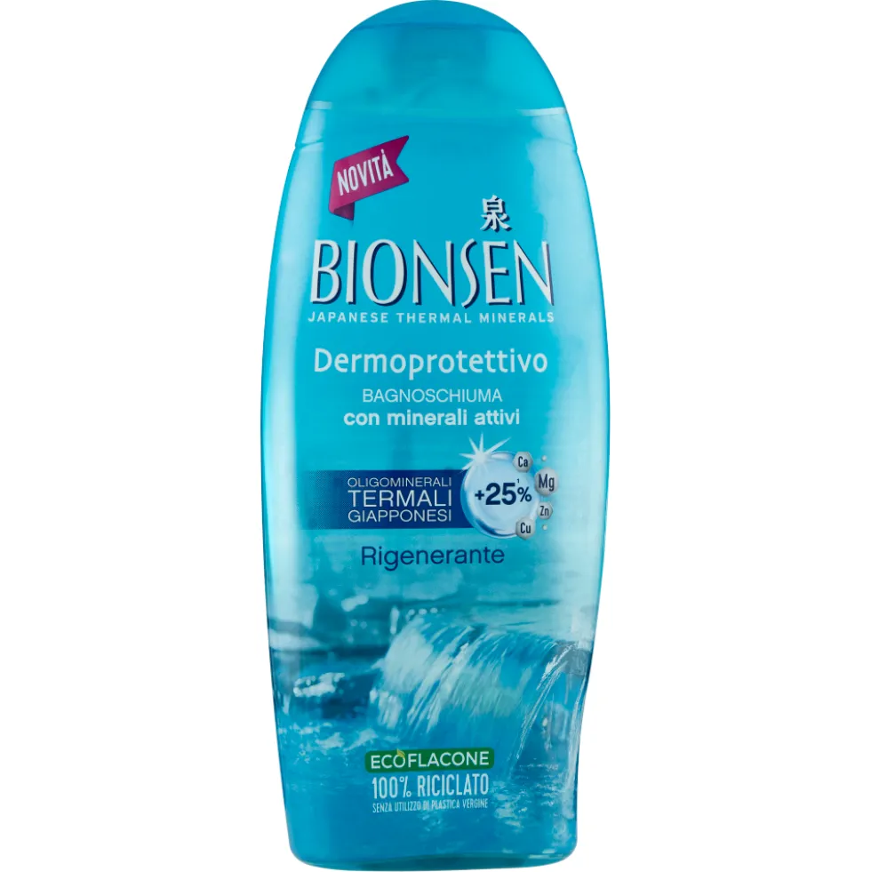 Bionsen Dermoprotettivo Bagnoschiuma con Minerali Attivi Rigenerante 650 ml