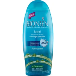 Bionsen Saisei Bagnoschiuma con Alga Spirulina Purificante 650 ml