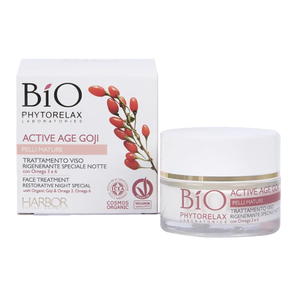 Biophytorelax Trattamento Viso Notte Age Goji 50ml