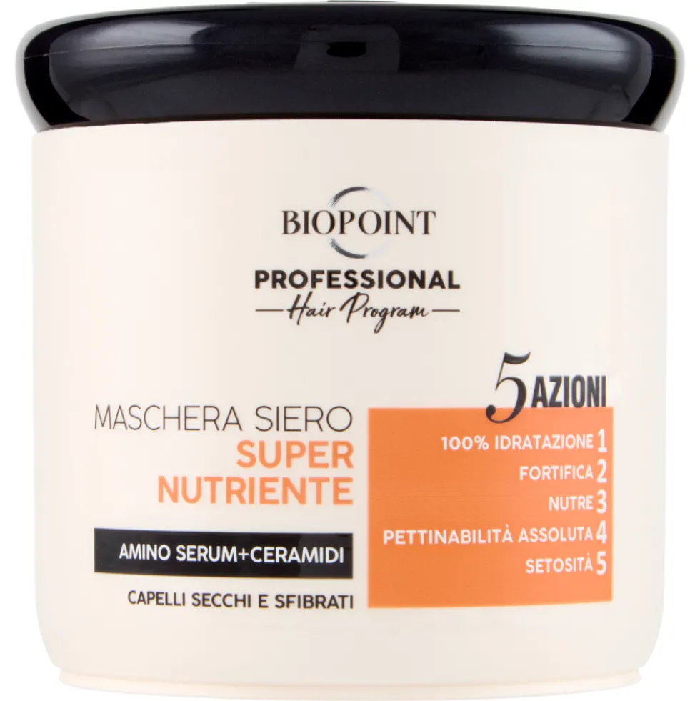Biopoint Professional Hair Program Maschera Siero Super Nutriente 400 ml