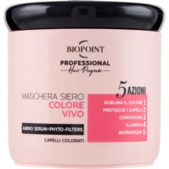 Biopoint Professional Hair Program Maschera Siero Colore Vivo 400 ml
