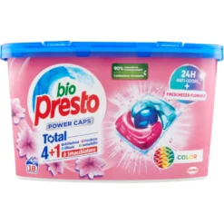 Bio Presto Power Caps Color 18 Lavaggi 18 x 12 g