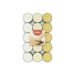 Bolsius Candela tealight profumata alla Vaniglia 30 pezzi