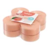 Bolsius Maxi Tealight Profumate Pesca 8 pezzi