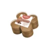 Bolsius Maxi Tealight Profumate Mela e Cannella 8 pezzi