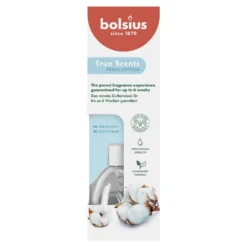 Bolsius Profumatore a bastoncini Fresco Cotone 60ml