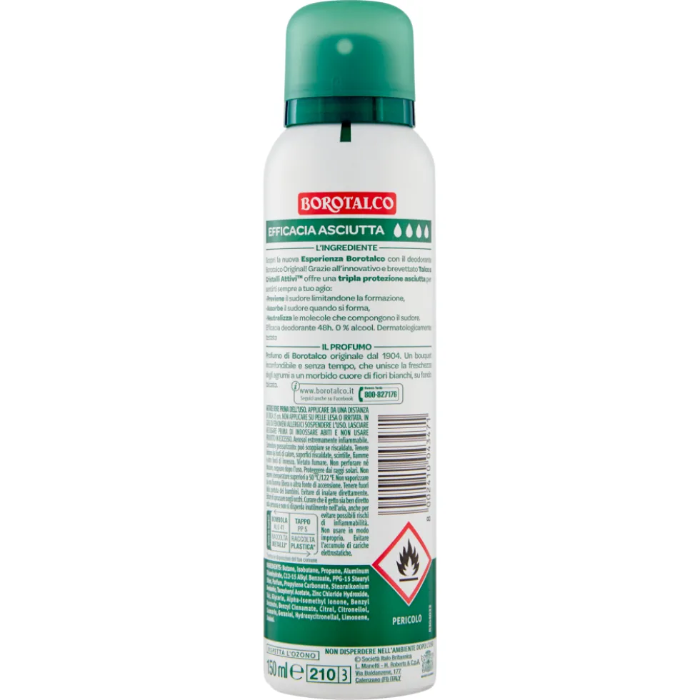 Borotalco Deo Spray Originale 150ml