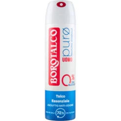 Borotalco Puro Uomo Profumo di Minerale Deo 0% Sali 150ml