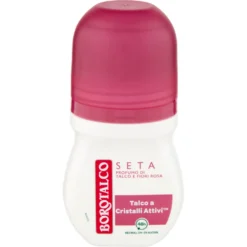 Borotalco Seta Profumo di Talco e Fiori Rosa Deo Roll On 50 ml