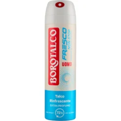 Borotalco Uomo Fresco Non-Stop Profumo di Legni Oceanici Deodorante Spray 150 ml