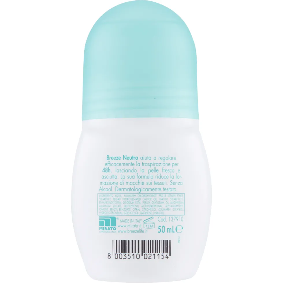 Breeze Neutro Deodorante Roll-on 50ml