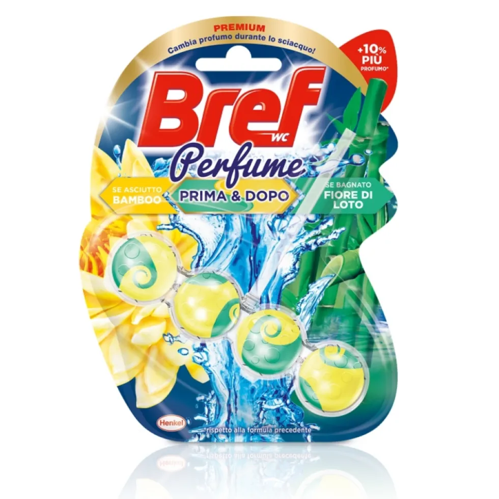 Bref Wc Perfume Change Fiori di Loto e Bamboo