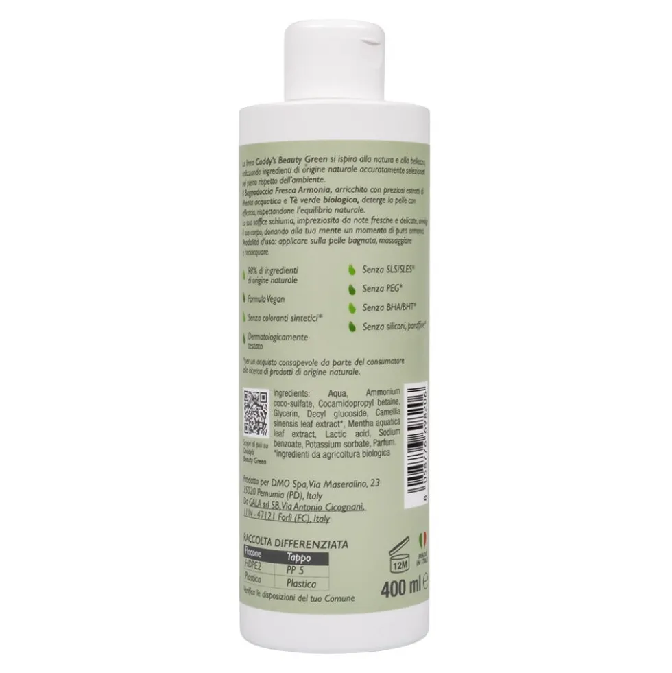 Caddy's Beauty Green Bagnodoccia Fresca Armonia 400ml