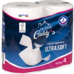 Caddy's Carta Igienica 4 Rotoli