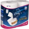 Caddy's Carta Igienica 2000 Strappi 4 Rotoli
