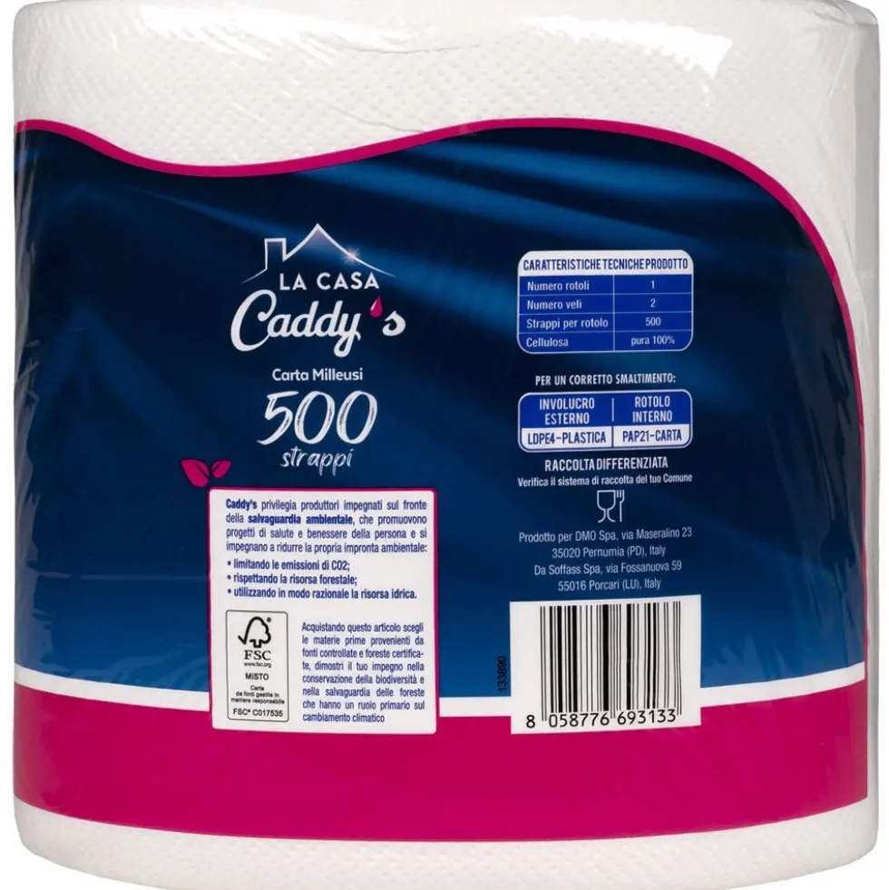 Caddy's Carta Milleusi 500 Strappi