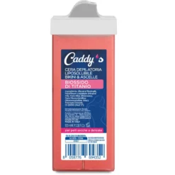 Caddy's Cera Depilatoria Bikini & Ascelle Roll-On Biossido di Titanio 100 ml