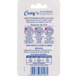 Caddy's Filo Interdentale Extra Piatto 25 m