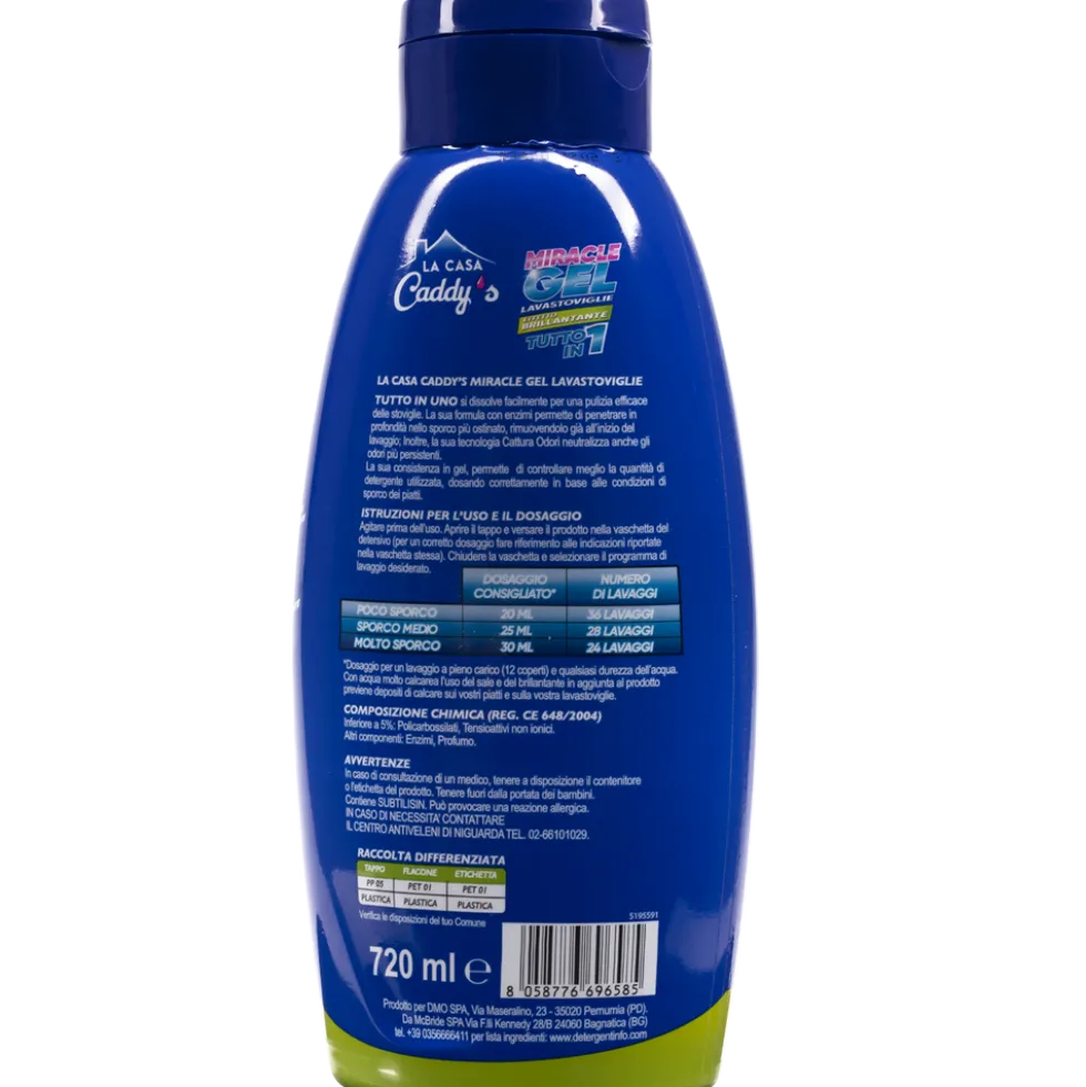 Caddy's Gel Lavastoviglie 720ml