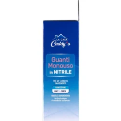 Caddy's Guanti Monouso in Nitrile Taglia L 50 Pezzi