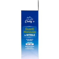 Caddy's Guanti Monouso in Nitrile Taglia M 50 Pezzi
