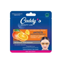 Caddy's Maschera Hydrogel Occhi Antietà Arancia e Mango 1 Pezzo