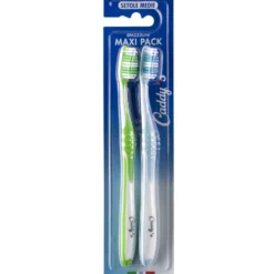 Caddy's Maxi Spazzolini Setole Medie 2 Pezzi