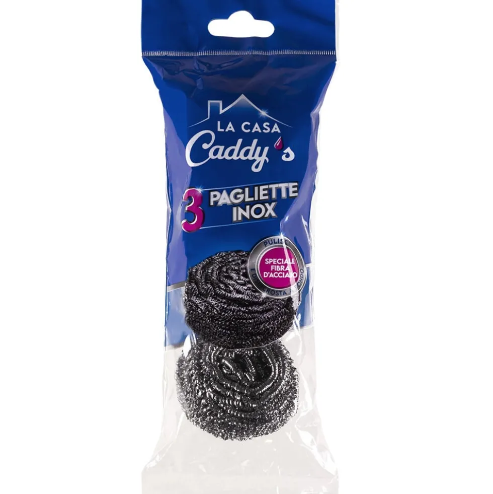 Caddy's Pagliette Inox 3 Pezzi