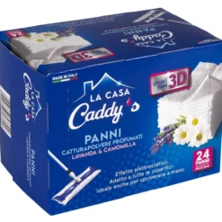 Caddy's Panni Cattura Polvere Lavanda & Camomilla 24 Pezzi