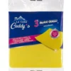 Caddy's Panni Gialli Assorbenti 3 Pezzi