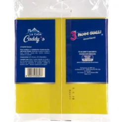 Caddy's Panni Gialli Assorbenti 3 Pezzi