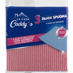 Caddy's Panni Spugna 3 Pezzi