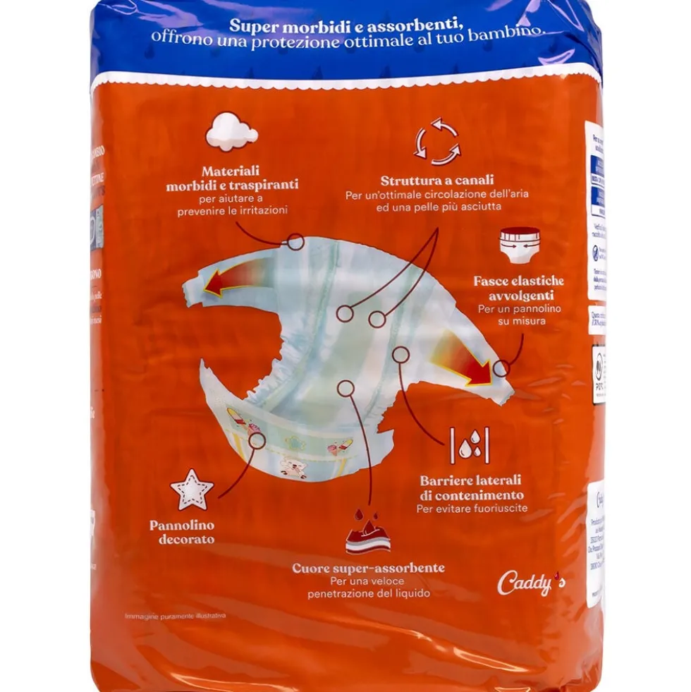 Caddy's Pannolini Junior (11-25 Kg) 18 Pezzi