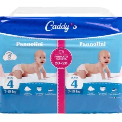 Caddy's Pannolini Maxi (7-18 Kg) 40 Pezzi