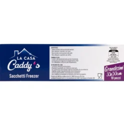 Caddy's Sacchetti Freezer Grandi 35X50 10 Pezzi