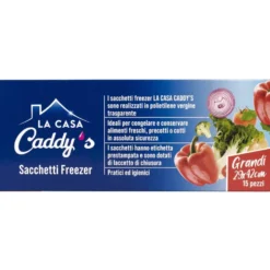 Caddy's Sacchetti Freezer Grandi 29X42 15 Pezzi