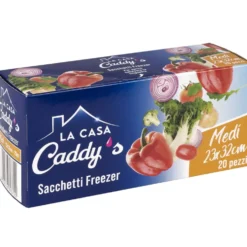 Caddy's Sacchetti Freezer Medi 23X32 20 Pezzi
