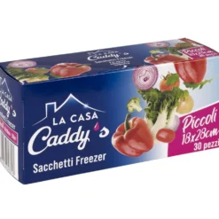 Caddy's Sacchetti Freezer Piccoli 18x28 30 Pezzi