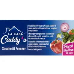Caddy's Sacchetti Freezer Piccoli 18x28 30 Pezzi